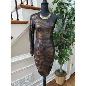 Juju & B Women's Multicolor Casual Dress- Medium